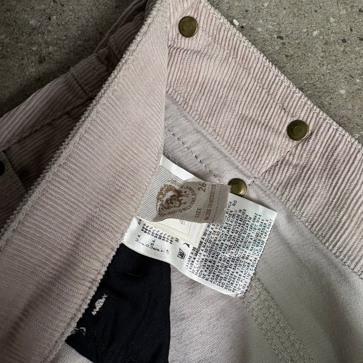 Vintage Diesel Flared Courds - 29x33