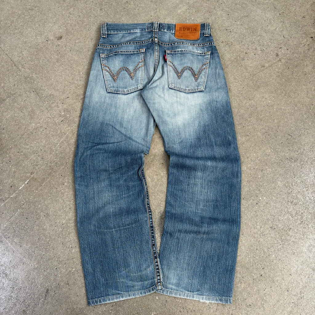Edwin Exclusive Vintage Straight Cuts - 34x29