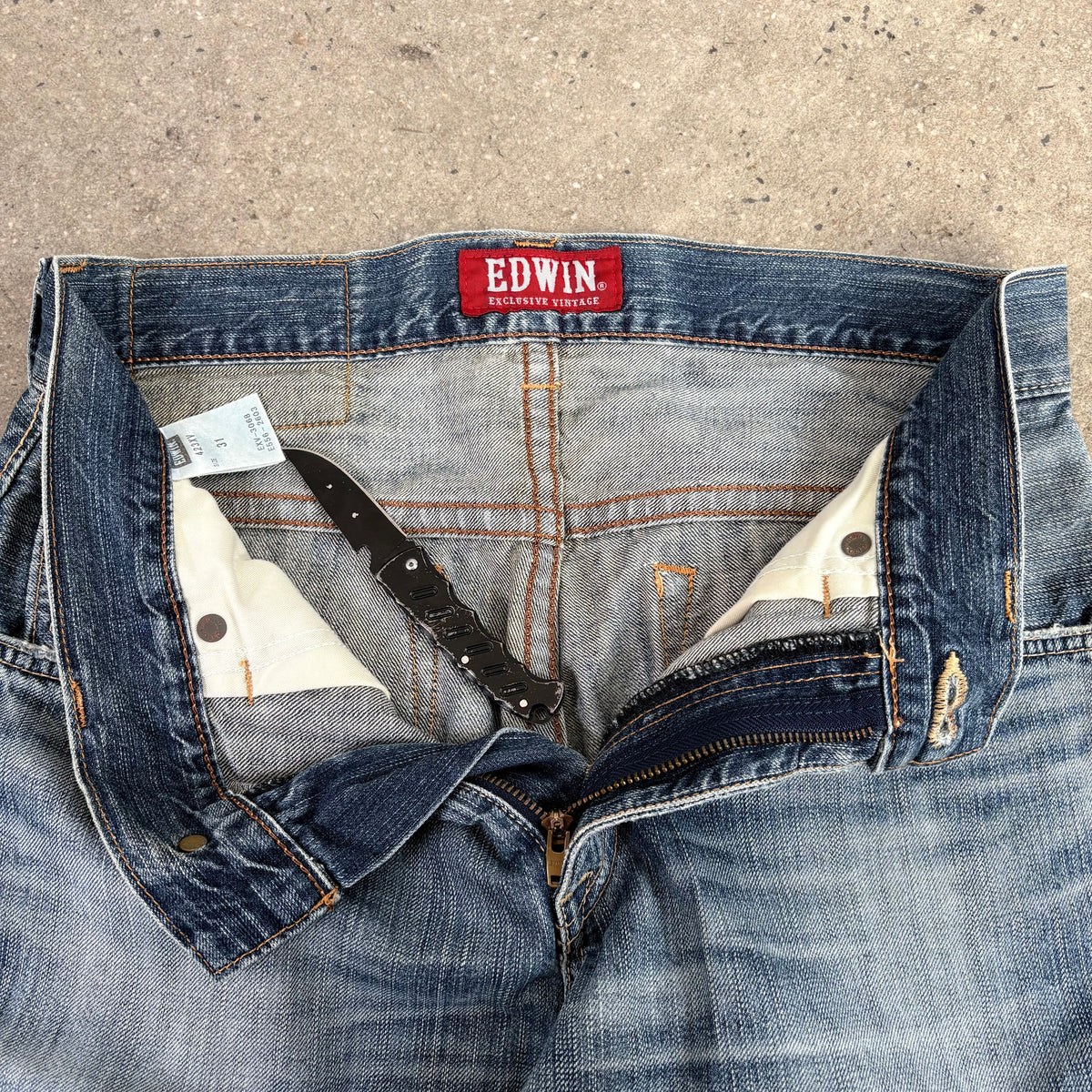 Edwin Exclusive Vintage Straight Cuts - 34x29