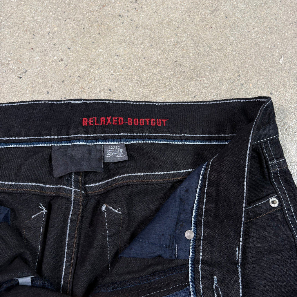 Black Urban Pipeline Bootcuts - 34x30