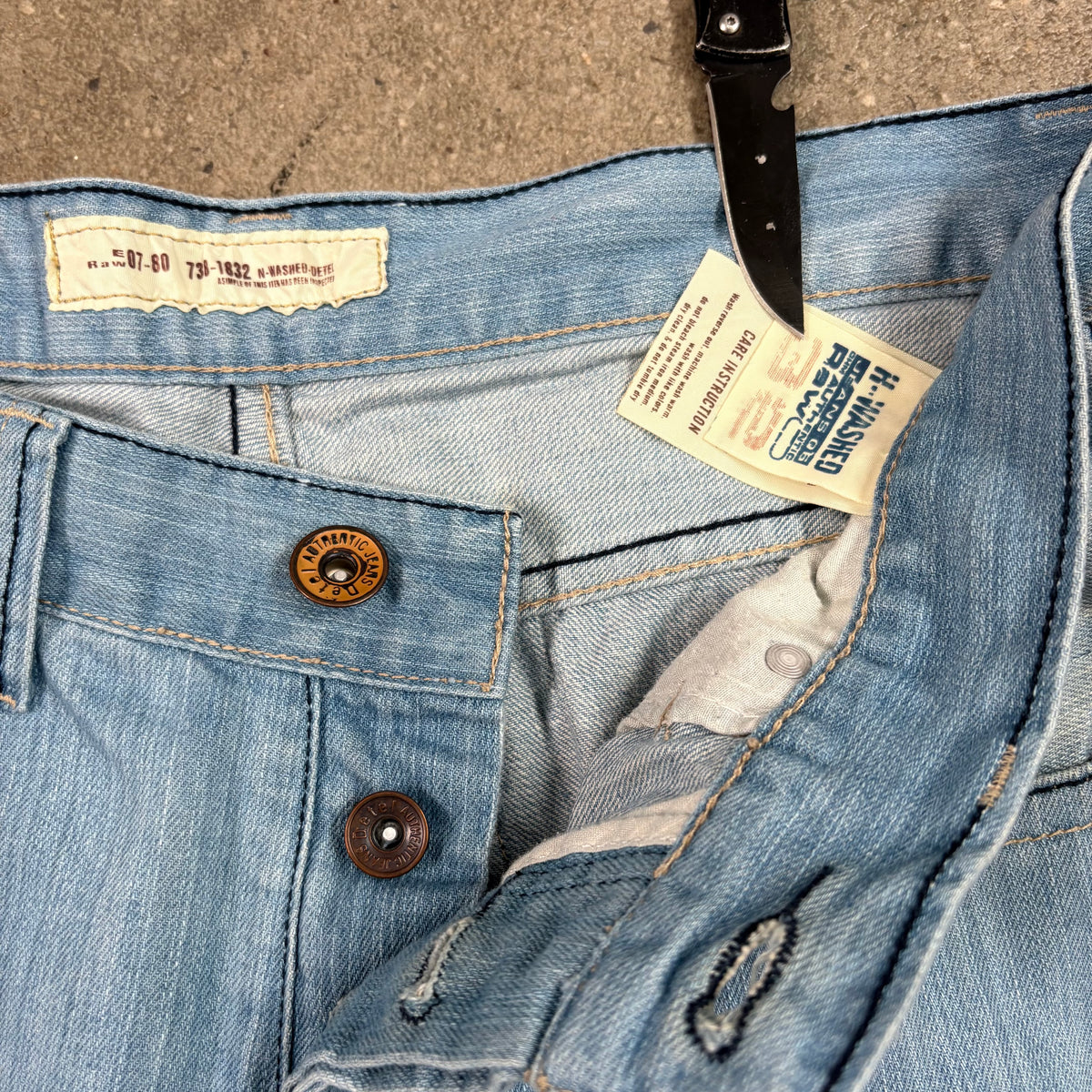 Detel Raw 7 Jeans - 32x30
