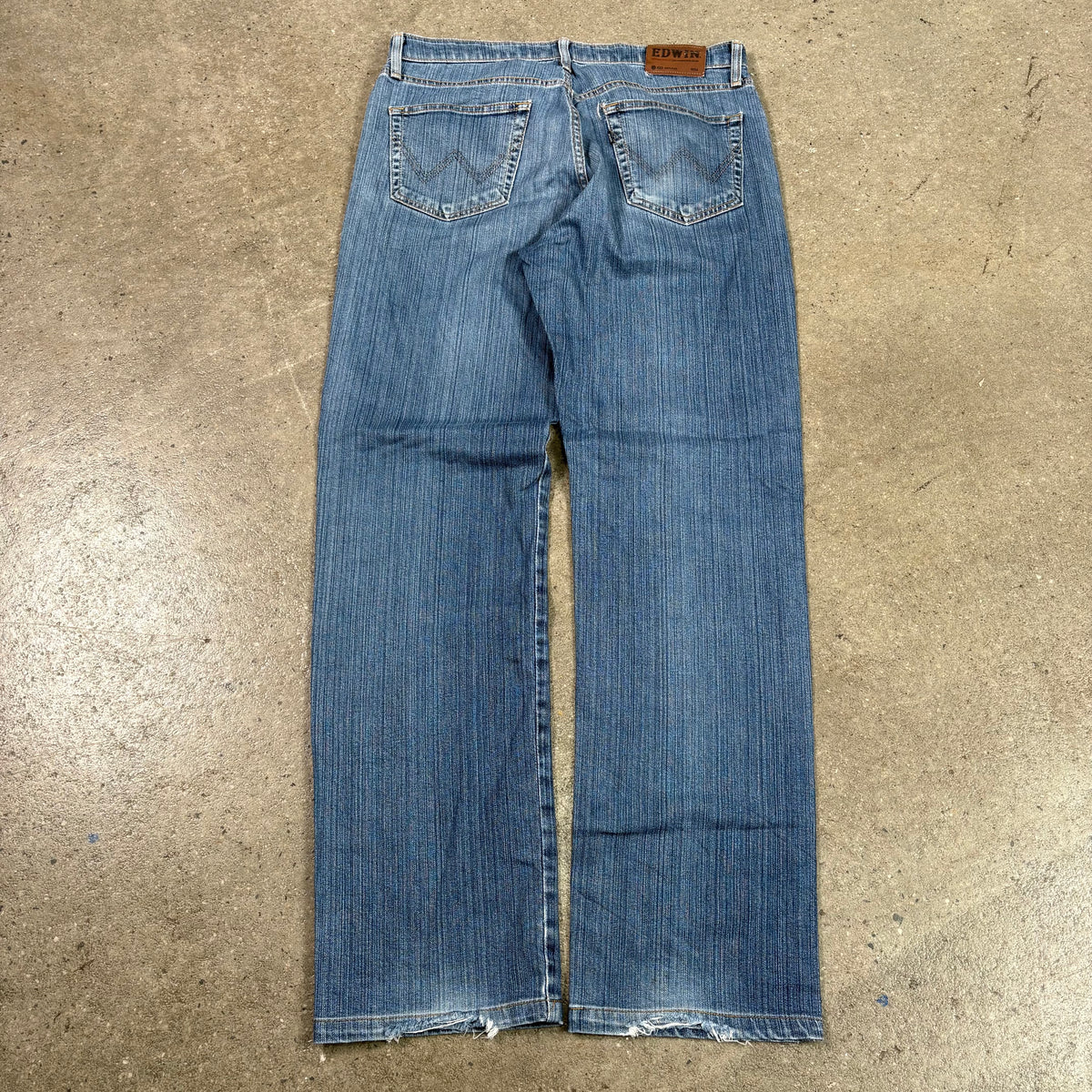 Vintage Edwin Straight Cuts (Japanese Denim) - 34x33