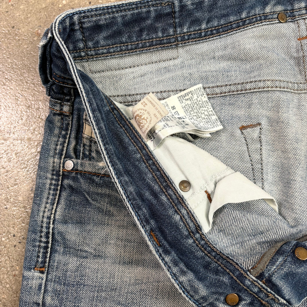 Vintage Diesel Straight Cuts - 35x32