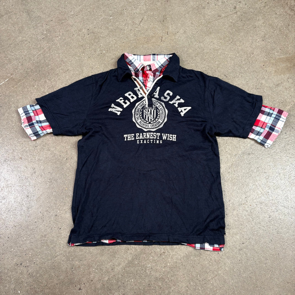 Cubic Sugar Double Layered Shirt (2000's Japanese)