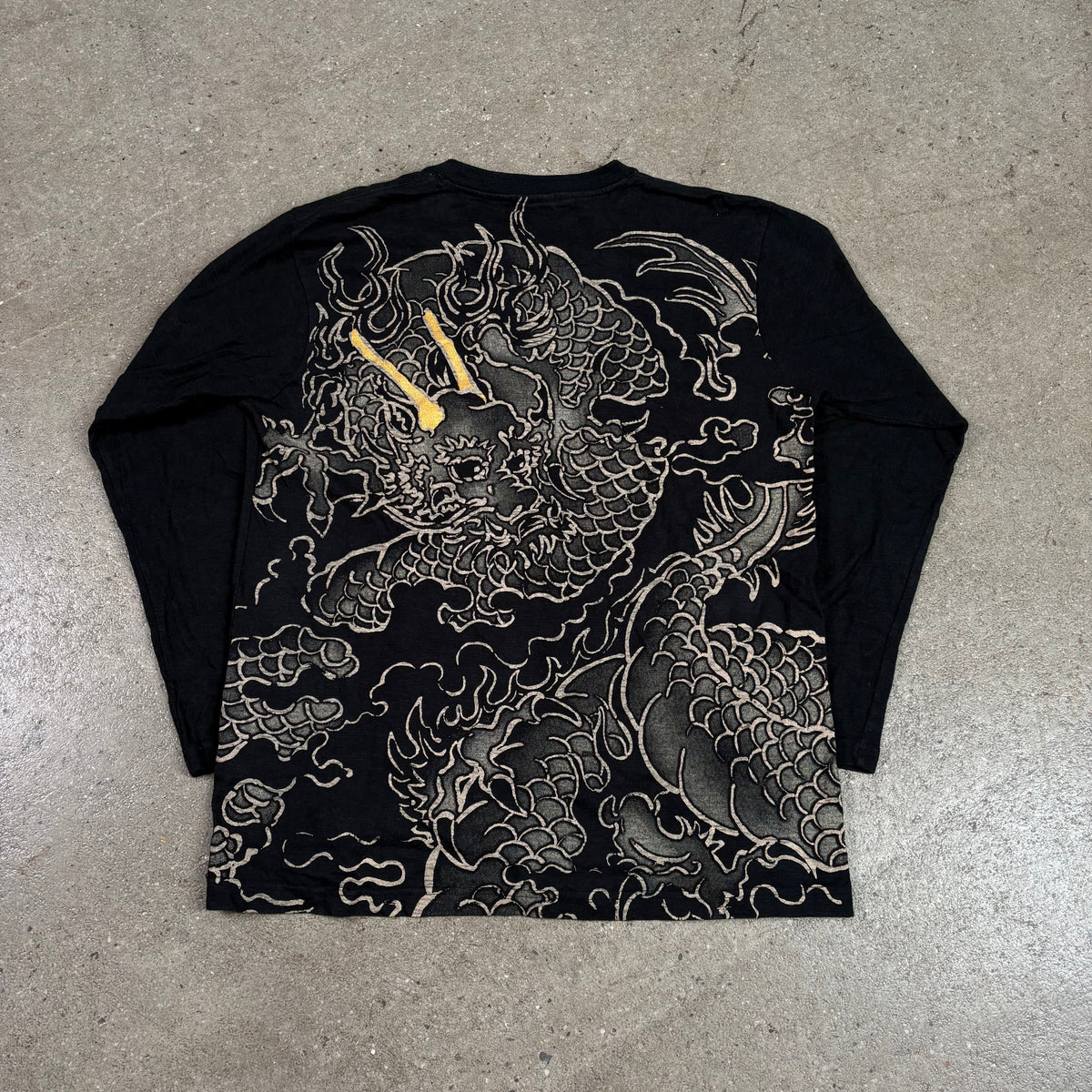 Beautiful Embroidered Dig Deep Longsleeve (2000's Japanese)