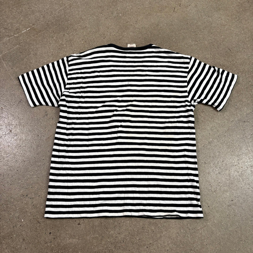 90's Merry Garden Striped Henley (American)
