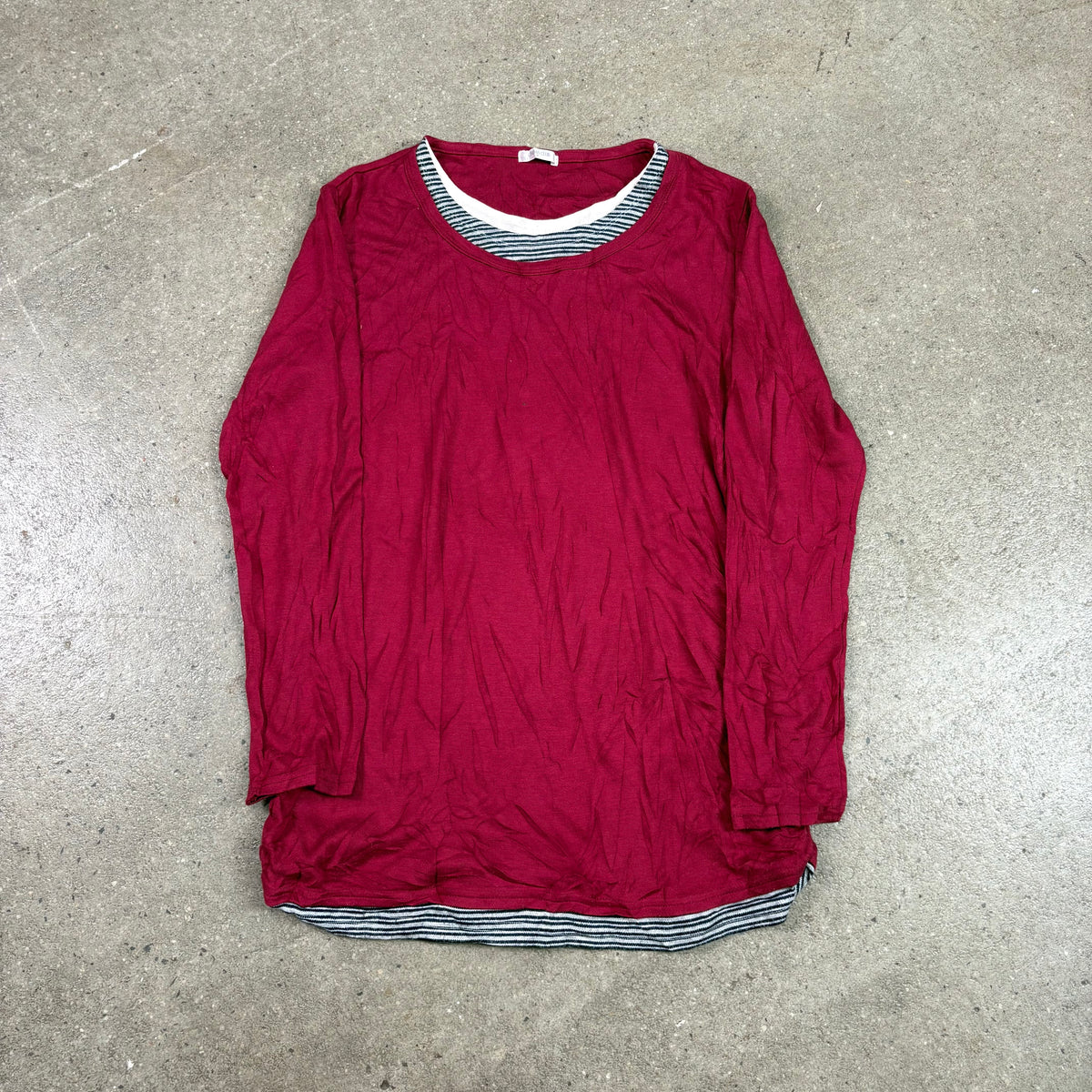 Cinema Club Layered Longsleeve (2000's Japanese)