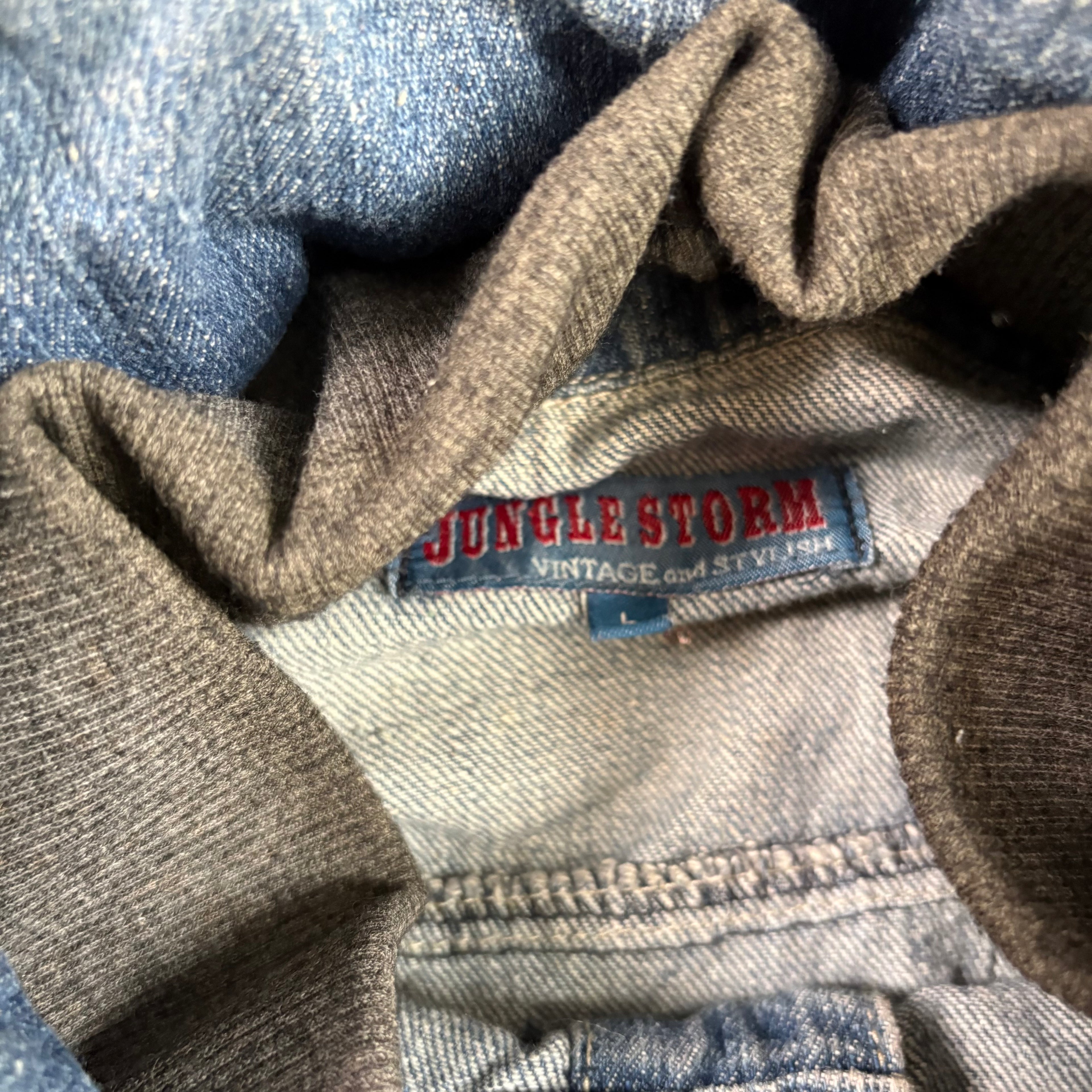 Jungle Storm Denim Jacket (2000's Japanese)