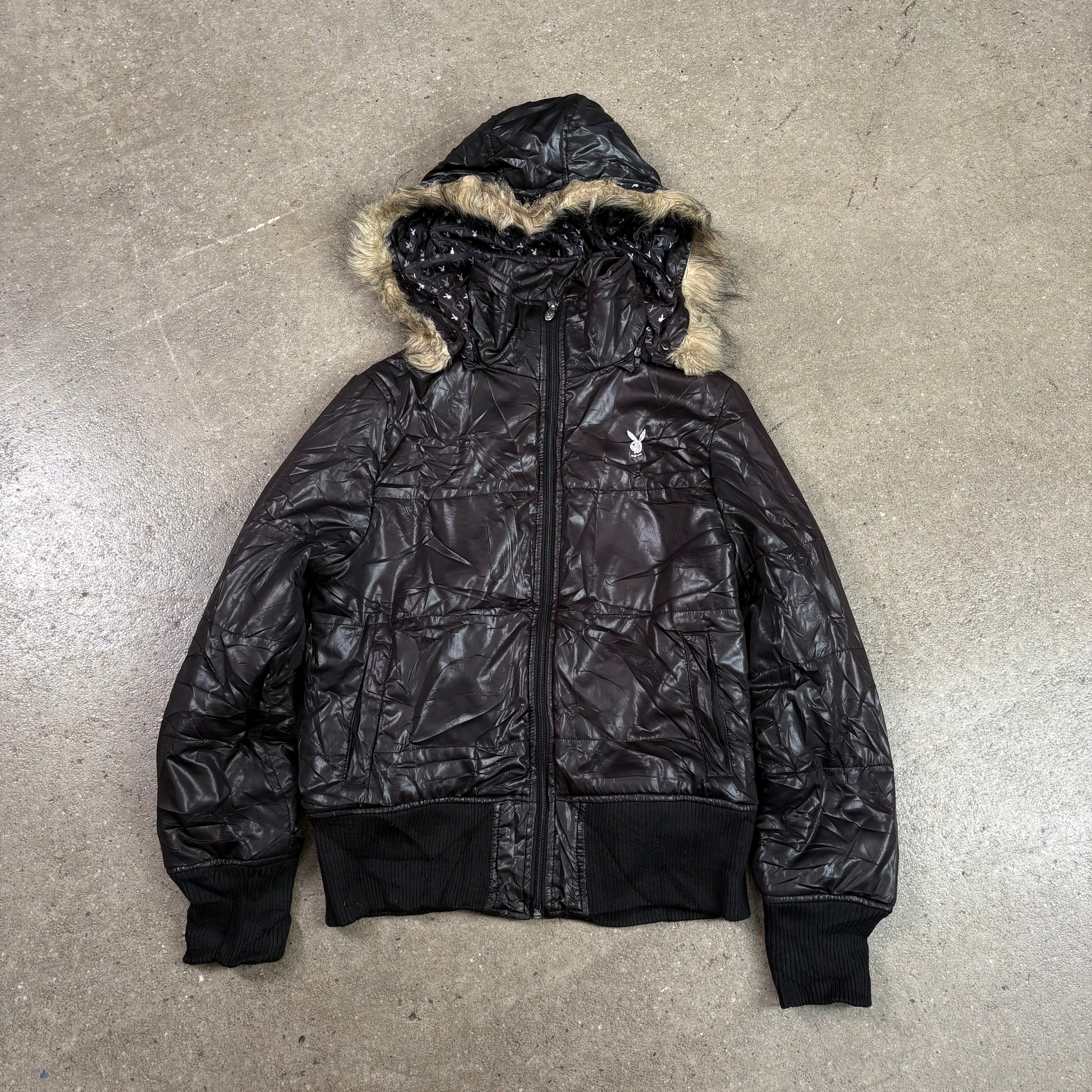 Rare 2000's Fur PlayBoy Jacket
